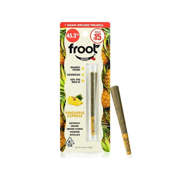 Pineapple Express - 1g Infused Preroll - 1g Infused PR - Sativa
