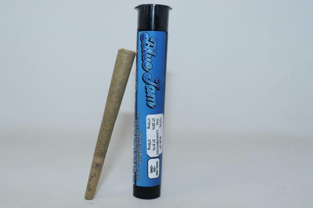 Blue Jam 1G Kief Infused Single Pre Roll