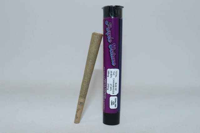 Purple Octane 1g Kief Infused Single Pre-Roll
