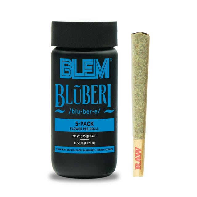 Blueberi | 5pk x .75g Preroll