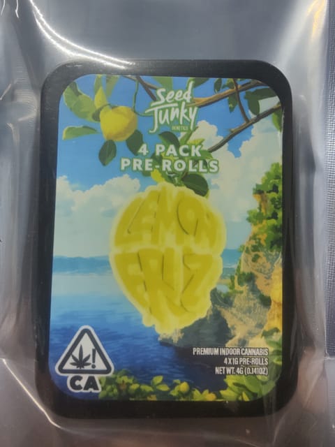 Lemon Fruz 4pk - 1g Pre-Roll