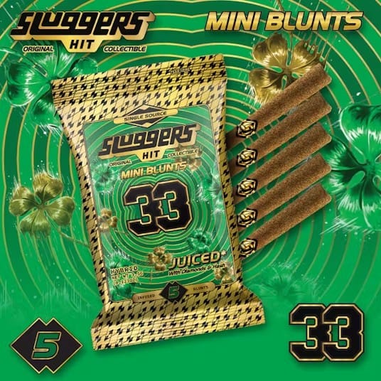 Sluggers - Mini Blunts 33 Infused 5 Pack 3.5g - Sluggers - Mini Blunts 33 Infused 5 Pack 3.5g