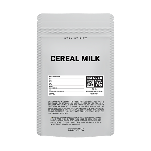 CEREAL MILK 40's INFUSED MYLAR 7G