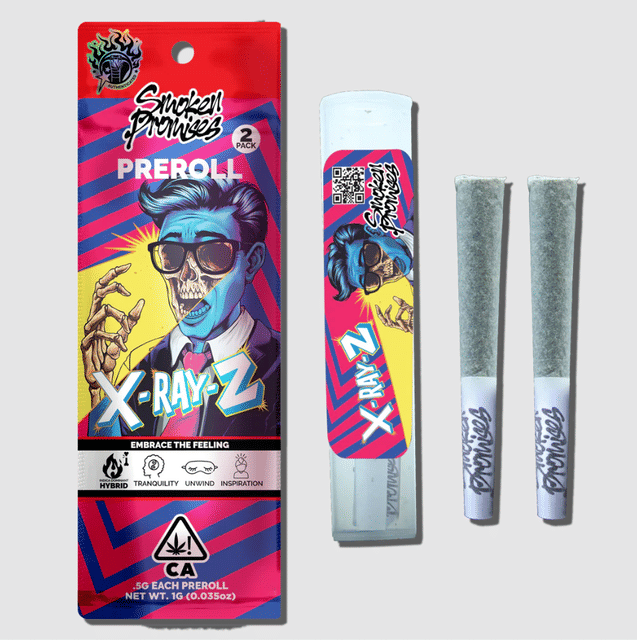 X-Ray Z 2pk .5g Pre-Rolls