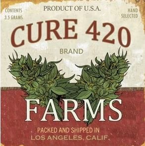 Cure 420 - Moroccan Peaches 3.5g - Cure 420 - Moroccan Peaches 3.5g