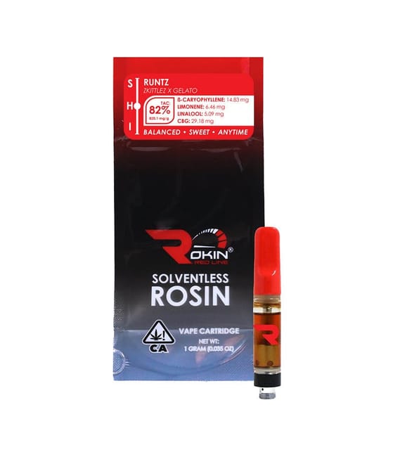 Runtz 1.0g Cartridge | Redline Rosin