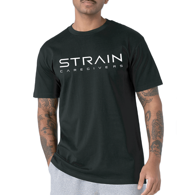 Strain Men's Classic Tee - Black - Medium