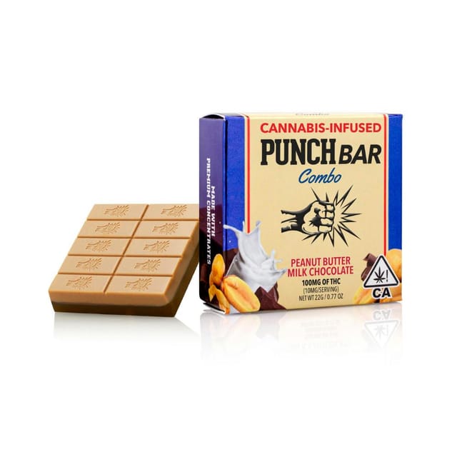 Peanut Butter Milk Chocolate | 100mg PunchBar