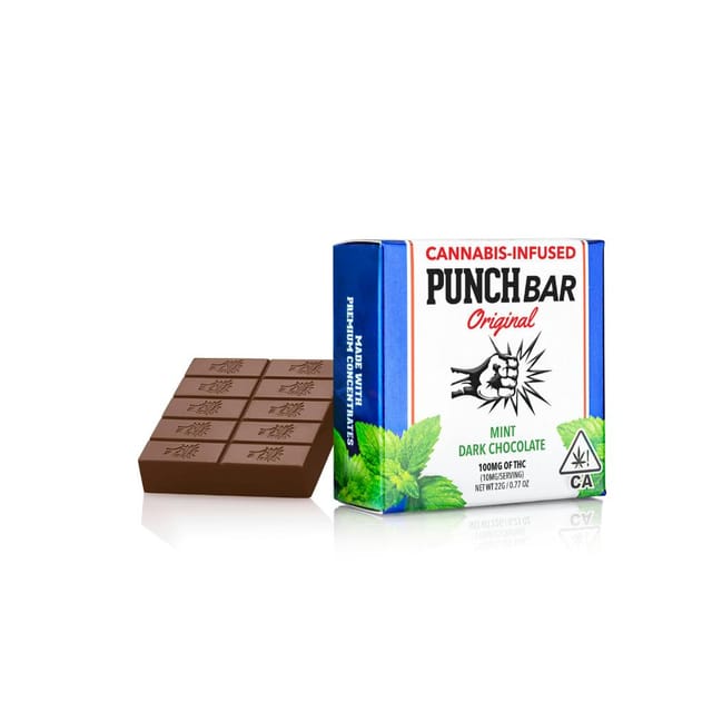 Mint Dark Chocolate | 100mg PunchBar