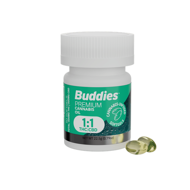 THC 50mg Softgels 20ct