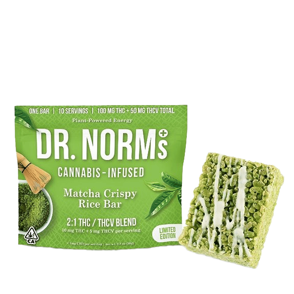 DR. NORM'S — Matcha Rice Crispy