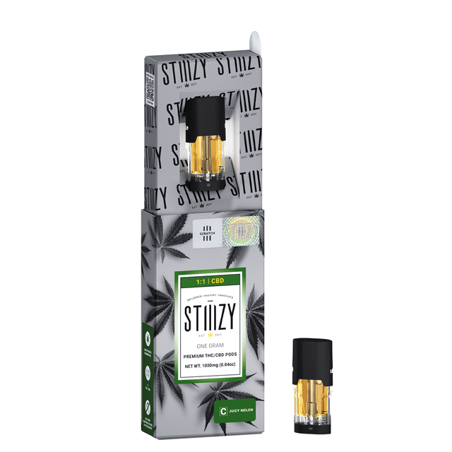 JUICY MELON - 1:1 (CBD/THC) - PREMIUM THC POD 1G