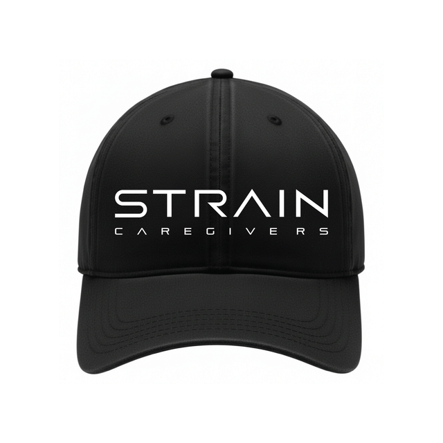 Strain Dad Hat - Black