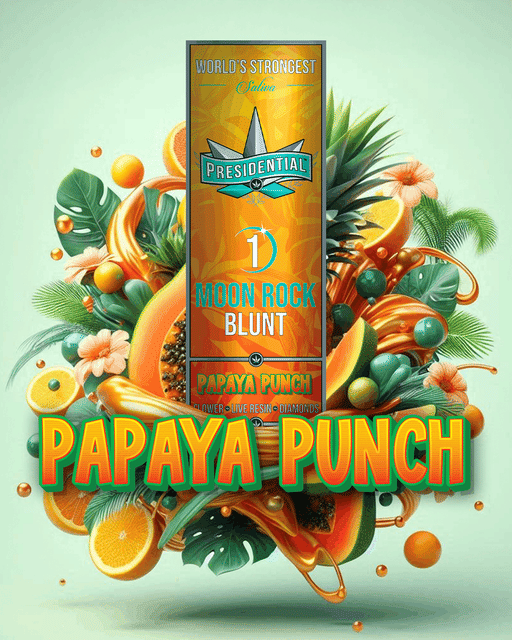 Papaya Punch (S) Moon Rock Infused Blunt 1.5g - Papaya Punch (S) Blunt