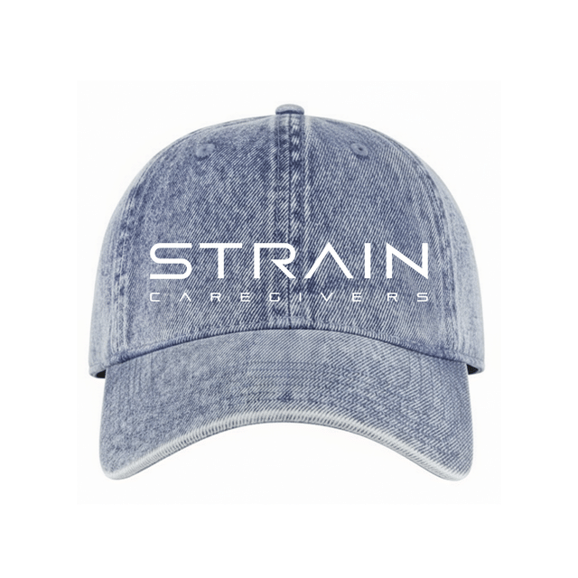 Strain Dad Hat - Washed Denim Lt. Blue