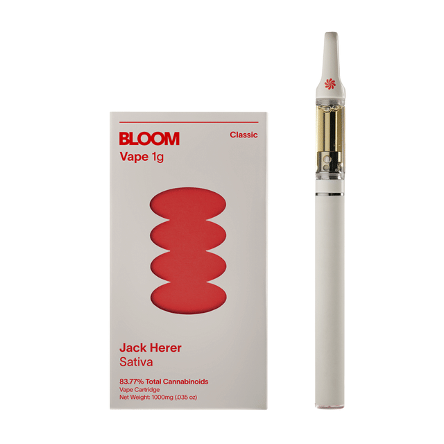 1050mg - Jack Herer - Alpine Vapor - Premium Cannabis Oil Cartridge