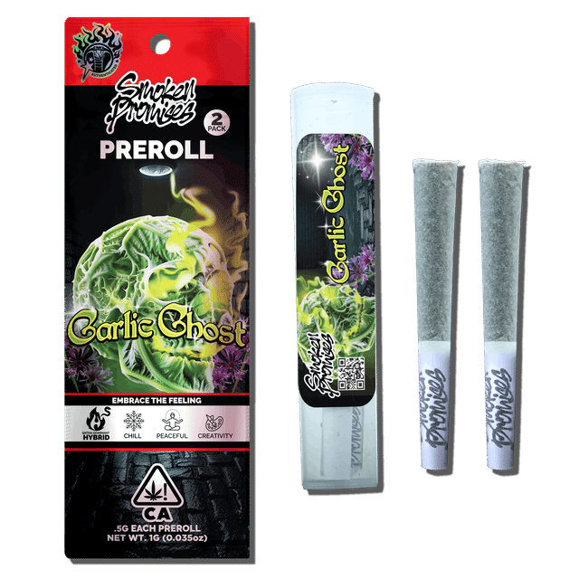 Garlic Ghost | 2 x .5g Preroll Pack