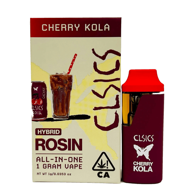 Cherry Kola - Live Rosin - Disposable - One Gram