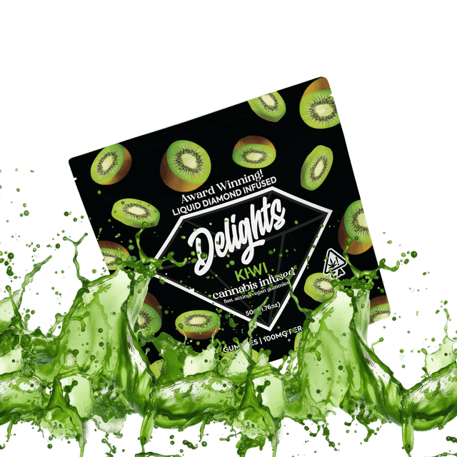 Kiwi | 100mg Liquid Diamond Gummies