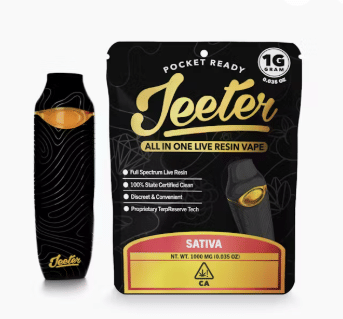 Jeeter: Vortex All-In-One Live Resin Disposable - 1g