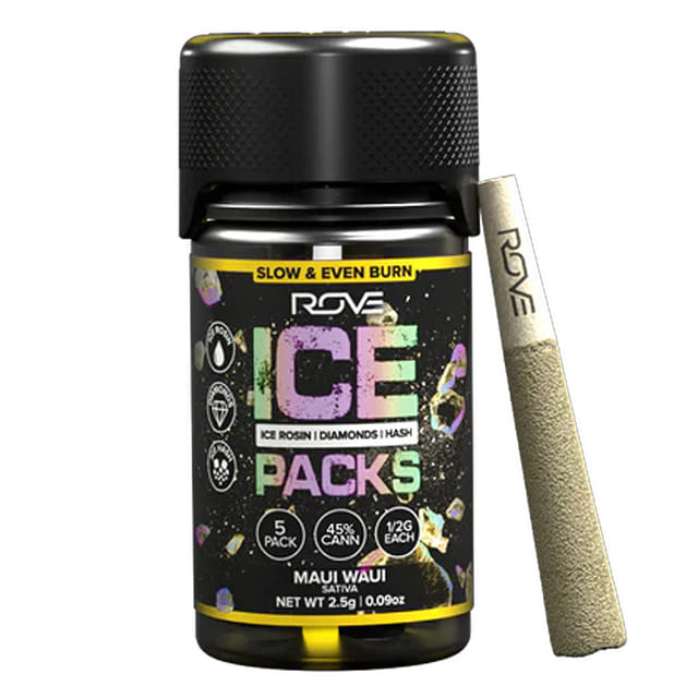 Maui Waui - 5pk **B2G1 EVERYDAY** Hash & Diamond - Prerolls