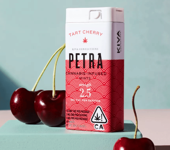 Petra Mints "Tart Cherry" Sugar free 40ct (2.5mg) - 100mg