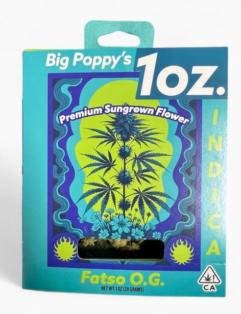 Big Poppy's - Fatso OG - 14g - Big Poppy's - Fatso OG - 14g