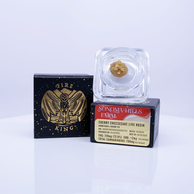 Cherry Cheesecake - 1g Live Rosin - 1g Rosin - Sativa