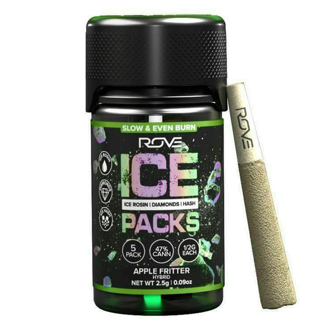 Apple Fritter - 5pk **B2G1 EVERYDAY** Hash & Diamond - Prerolls