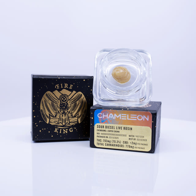 Sour Diesel - 1g Live Rosin - 1g Rosin - Sativa