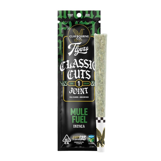 Mule Fuel 1g Classic Cut Flyer Pre-roll