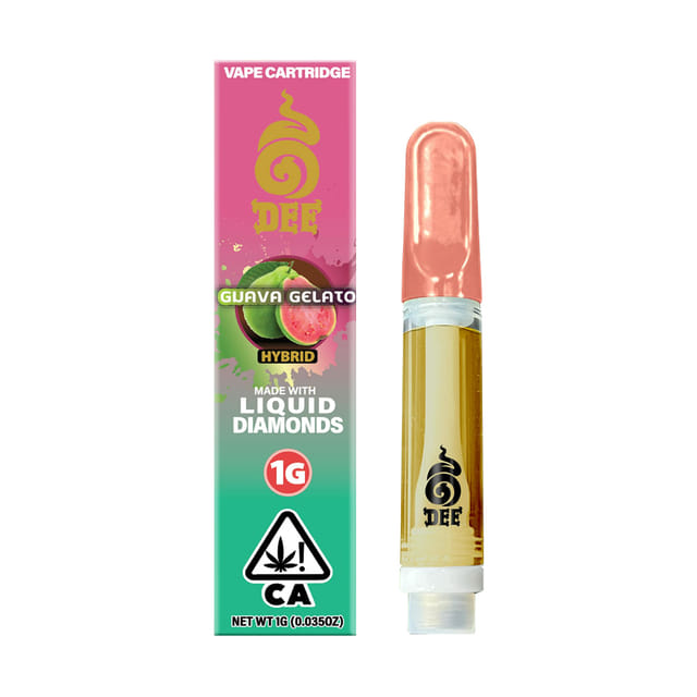 Guava Gelato (H) 1g Cartridge Liquid Diamonds **SPECIAL PRICING** - Guava Gelato