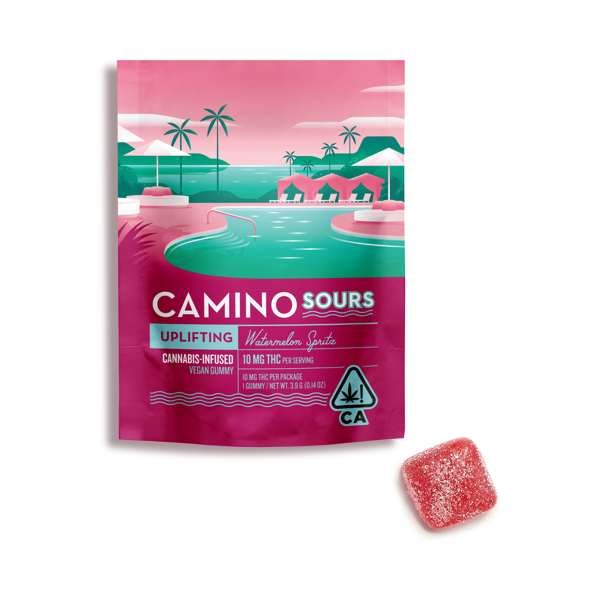 Kiva: Single Sours Watermelon Spritz Camino