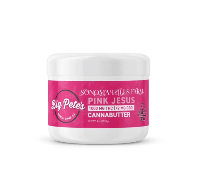 Cannabutter Pink Jesus - 1000mg Hybrid - 1000mg Hybrid
