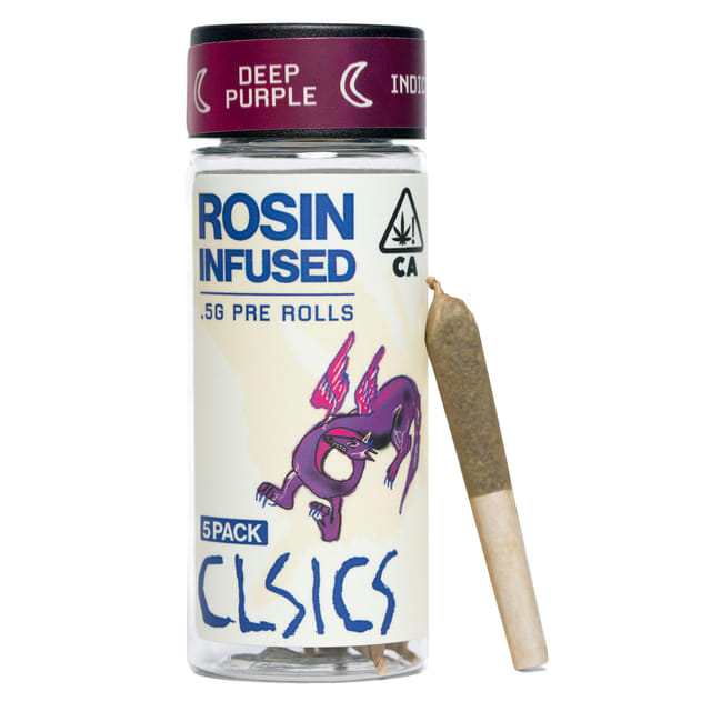 Deep Purple (I) Rosin Pre Roll 5 Pack - Deep Purple (I)