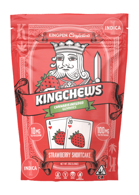 KINGCHEWS: Strawberry Fields Gummies - 100mg