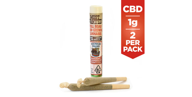 Cannatonic - 1g CBD Prerolls (2g-2pk) - 2pk CBD Pre roll - Sativa