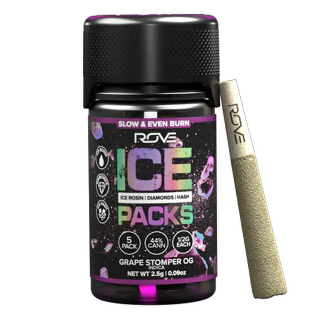 Grape Stomper (I) Infused Prerolls - 5pk - Grape Stomper (I)