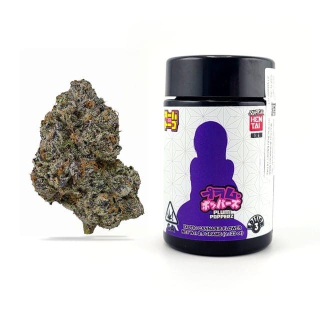Plum Popperz 24.90% - 3.5G *SPECIAL PRICING* - Plum Popperz (I)