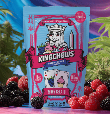 KINGCHEWS: Berry Gelato Gummies - 100mg