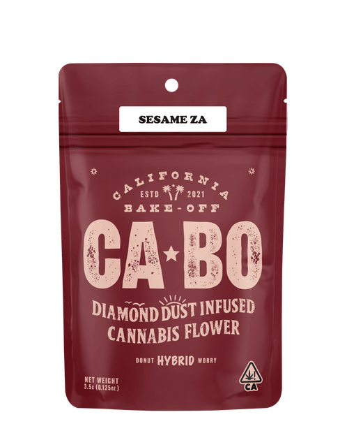 Sesame Za | 3.5g Diamond Infused Flower - SR - 44