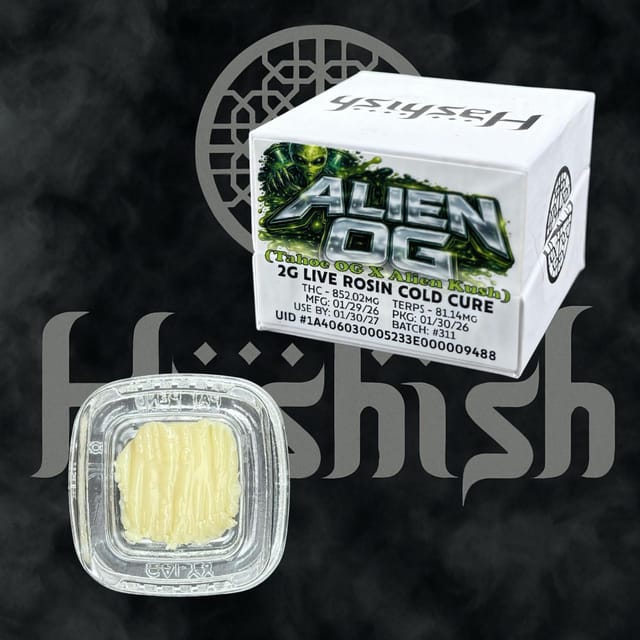 Alien OG | 2g Rosin | White Box