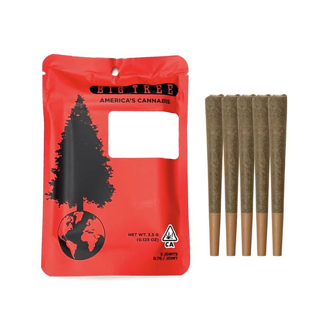 Master Kush - 5pk 1G Pre Rolls - Master Kush 5pk (I)