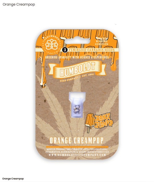Orange Cream Pop - 10pk Feminized Seeds - Fem Seed - Sativa Dom