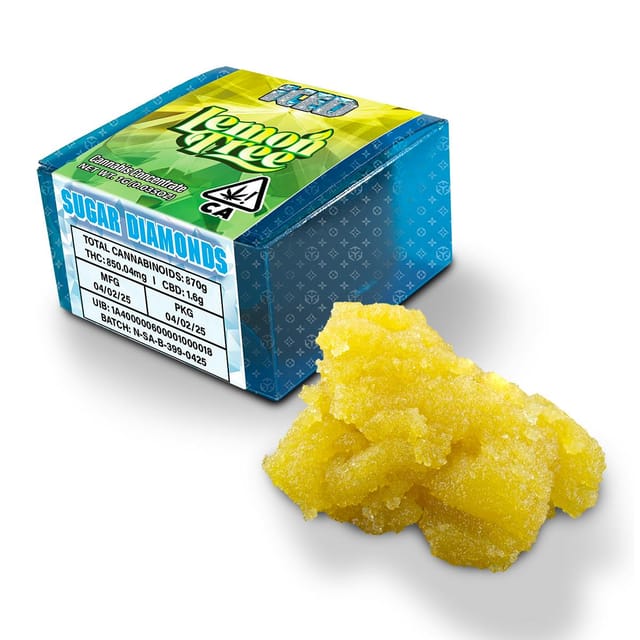 Lemon Tree 1g Sugar Diamonds - Sugar Diamonds