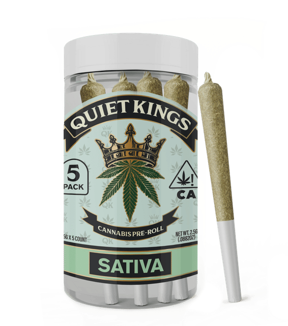 Durban Haze 0.5g 5pk Prerolls - Sativa (2.5g)