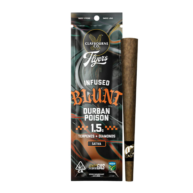 Durban Poison (S) 1.5g Infused Blunt - Durban Poison (S)