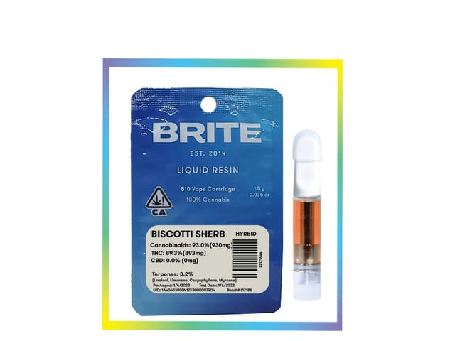 Biscotti Sherb - Liquid Resin - Cart