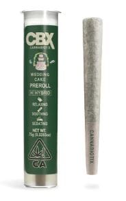 Wedding Cake - .75G Pre-Roll - Wedding Cake PR (I)