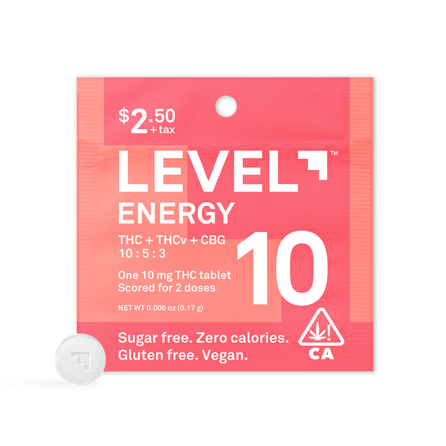 LEVEL 10 ENERGY 10mg 1pk